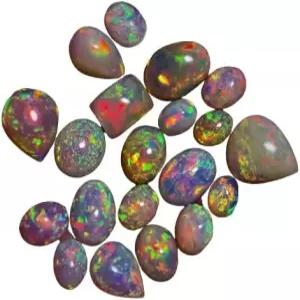 AAAA 에티오피아 오팔 루즈 젬스톤 카보숑 - 천연 주얼리 제작에 완벽한 제품