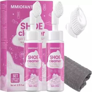 MMIOFANT 화이트 슈 클리너 스니커즈 키트 브러시 포함 스웨이드