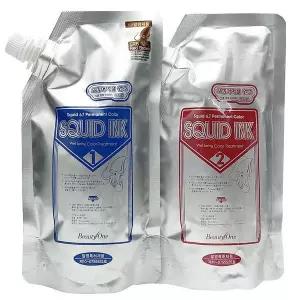 뷰티원 스퀴드잉크 오징어먹물 500g 6컬러 (딥블랙/블랙/다크브라운/라이트브라운/네추럴브라운/초코브라운