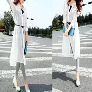 짧은치마 여자 여름롱셔츠 포켓빅롱셔츠원피스 여름롱남방4컬러