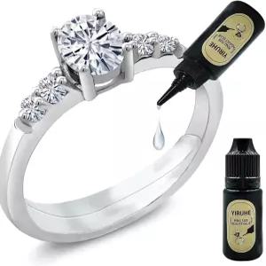 여성용 루즈 링용 사이즈 조절 가드 보이지 않는 스페이서는 모든 맞습니다