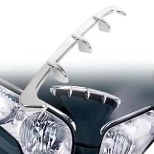 [호환품]혼다 호환 골드윙 GL 1800 2001-2011 크롬 윙 Motrocycle 장식 액세서리 페어링 스쿠프 에어 벤트