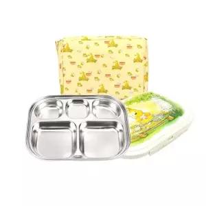 부비 MH07TG23 락 어린이 도시락 스텐 급식식판