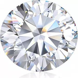 Pmfxinyao 0.2-10 캐럿 모이산나이트 루즈 젬스톤 라운드 컷 D 컬러 VVS1 클리어런스 GRA 인증서 포함.