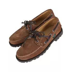 [롯데백화점]팹스타일(남성) 파라부트 26SS 남성 말로 스웨이드 보트슈즈 코냑 095827 COGNAC