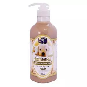 강아지 샴푸 린스 오트밀 750ml 1P 올인원 보습 목욕