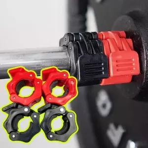 경량 봉 락조 바벨 마구리 25mm 2개 홈트 고정 역기봉