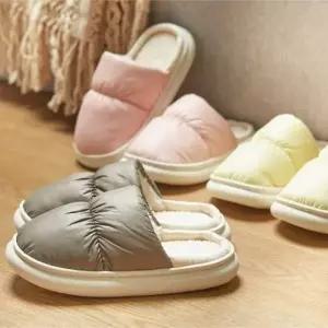 허그미 윈터 슈즈 슬립온타입 슬리퍼타입 여성슬리퍼 털신발 실내화 사무실슬리퍼 남성슬리퍼 거실화 털슬