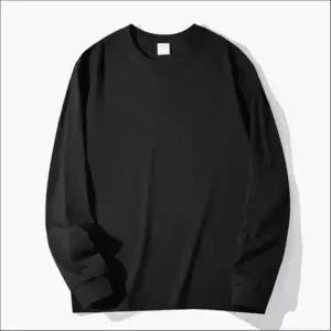 남성 라운드넥 100프로 순면 베이직 무지 긴팔 티셔츠 코튼