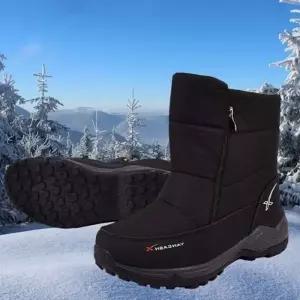 다용도 겨울 미들 남성부츠 털내피 방한화 생활방수