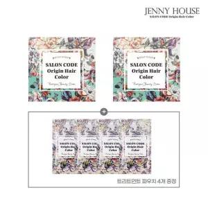 제니하우스 오리진 헤어컬러 염색약 새치커버 홈쇼핑 염색제 2개+트리트먼트 4개 세트