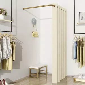 탈의실 매장 커튼봉 간이피팅룸 사무실 l자 스탠드 옷가게 이동식 임시 행사장