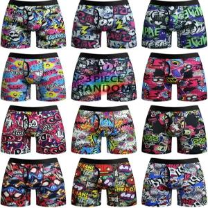 잭비아오 남성 복서 브 패스트 드라이 퍼포먼스 스포츠 속옷 무 라이드 업 운동 멀티 팩 제공