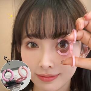 UYAAI 콘택트 렌즈 삽입기 초보자 친화적 인 리무버 실리콘 소프트 팁 트위터 스틱 착용 도구 액세서리