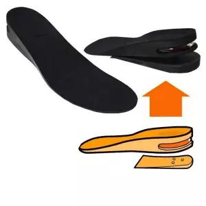 [에이치플러스몰]에어캡 2단분리 3cm 키높이깔창 블랙 남여프리)