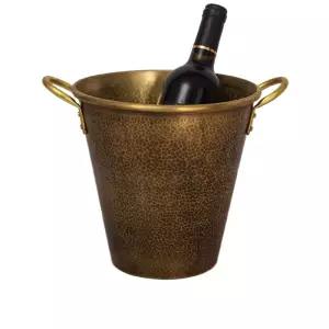 아이스 버킷 수제 쿨러 구리 와인 황동 칠링 바스켓 얼음통 투명 양동이 사케