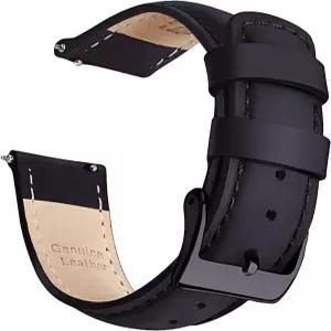 리치 크리스마스 선물 퀵 릴리스 가죽 시계 밴드 남성용 순정 스트랩 화이트 엘리펀트 스타킹 스터퍼