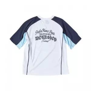 TRAVEL 레이서 메쉬 반팔티 블루