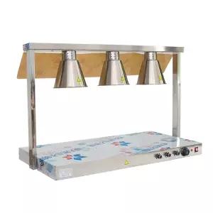 뷔페 보온기 가열 램프 히터 음식 워머기 푸드 챠핑디쉬 중탕기 레스토랑 조식 업소