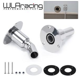 스테인레스 스틸 316 스루 선체 배기 스킨 피팅 튜브 파이프 소켓 하드웨어 부품 보트 해양 자동차 트럭용