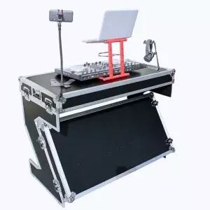 디제이 테이블 접이식 믹싱 콘솔 받침대 높이조절 DJ 거치대 스탠드