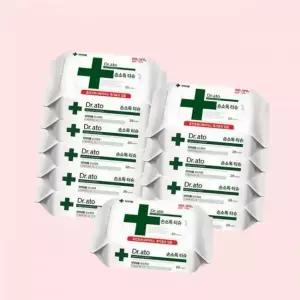 N닥터아토 손소독 티슈 휴대용 20매 10팩 (200매) 4439140