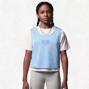 [나이키] 조던 걸스 레이어드 반팔 티셔츠 8-15세 N252TS300P 2562749