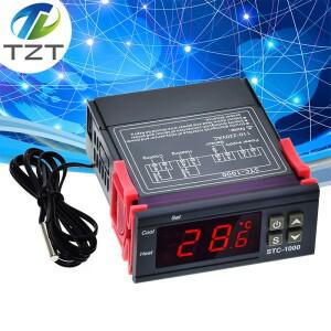 TZT STC-1000 인큐베이터 온도 컨트롤러 조절기 릴레이 가열 냉각 12V 24V 220V 용 LED 디지털