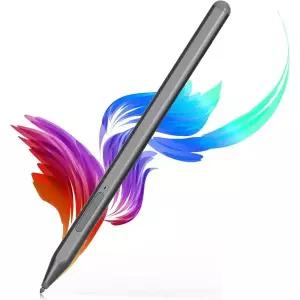 Surface Pro용 스타일러스 펜, 팜 리젝션 기능이 있는 Uogic 부드러운 필기감, 1024단계 필압, 충전식, Pro