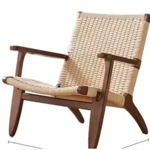 접이식 라탄 의자 등나무 우드 라탄의자 라운지 등받이 식탁