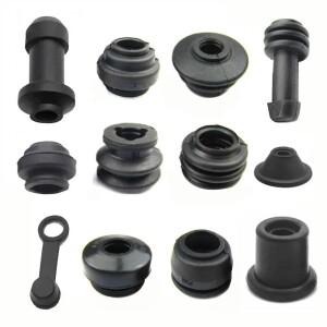 [호환품]상부 및 하부 펌프 켈리퍼 완충기 슬리브 먼지 커버 고무 디스크 브레이크 방수 캡 바이크 오토바