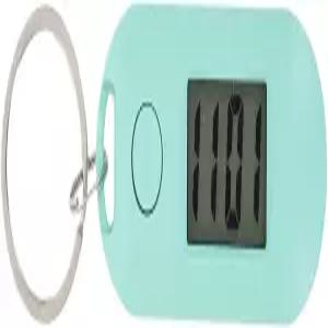 클립이 달린 헤모블로 디지털 키체인 시계 소형 포켓 워치