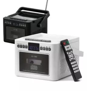 롯데1980 송수신 블루투스스피커 카셋트 CD플레이어