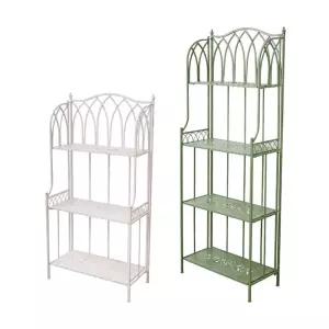 철제 화분 진열대 철재 빈티지 정리대 스텐 베란다 인테리어