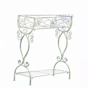 철제 다육이선반 2단 베란다 2단진열대 다이 화분거치대