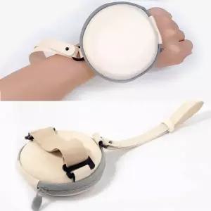 (사이즈 1type)가죽 암밴드 휴대용 파우치 미니 원형 파우치 폴더블폰 접이식 선글라스