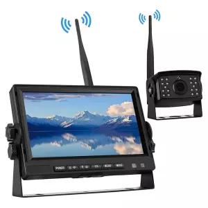 후방 카메라 카라반 무선 후진 트레일러 태양광 모니터 케이스 CCTV