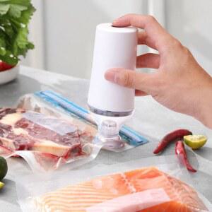 진공 충전식 휴대용 소형 펌프 백 청정기 호환 에어 기계주방 밀봉 저장