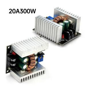 1PCS 300W 20A DC-DC 벅 컨버터 스텝다운 모듈 정전류 LED 드라이버 전원 전압