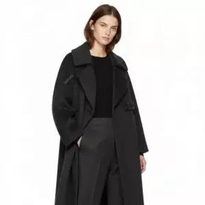 MUST IT_미니멀 캐주얼 FW25 여성 더블브레스트 벨트 코트W0505 252