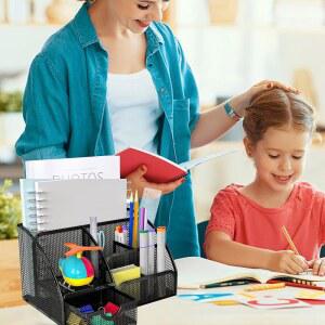 블랙 오피스 스테이플러가 테이프 액세서리 제거기 클립 테이프 디스펜서와 정리함 스테이플 세트 액세서리 스테이플 룰러 책상 포함된 홀더 용품 가위 끈적끈적한 12개의 볼펜