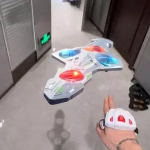 드론검 장난감 비행 화이트 드론 리모컨 조종 항공기 칼