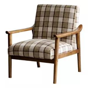 싱글소파 인테리어 원목 까페 패브릭 심플