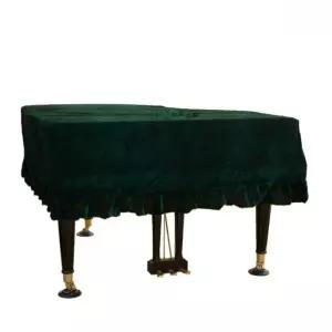 피아노 덮개 그랜드 인테리어 건반 보호커버 학원용 고급 벨벳 삼각형