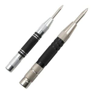 155mm 흑백 센터 펀치 자동 스프링 유형 로케이터 유리 스트라이커 창 차단기 128mm 센 도구