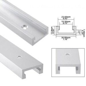 알루미늄 합금 트랙 슬롯 마이터 레일 지그 슈트 장치 목공 고정