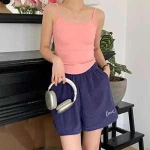 [옷자락]여자 기본 캡 내장 끈 나시