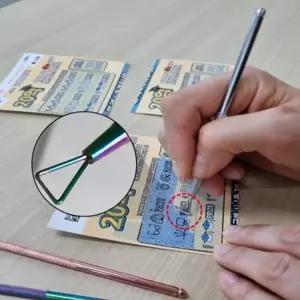 대박 기원 즉석 복권 스크래퍼 휴대용 미니 스크리퍼 ?개 ?는 도구