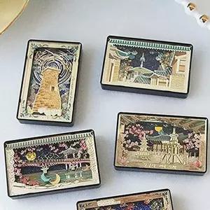 한국의 멋 입체 자석 명소 시리즈 냉장고자석 마그넷_WE1096F