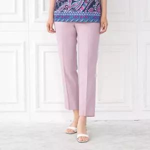 [모슬린]엄마옷 쿨하게 베이직 일자정장팬츠 614FGH259 마담중년여성빅사이즈50대60대